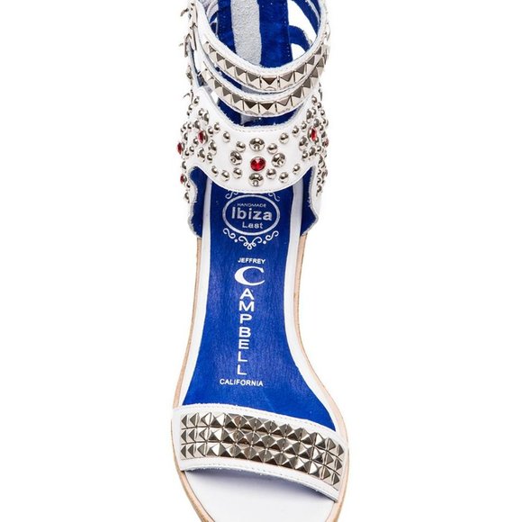 Jeffrey Campbell "Tamaya" Studded Embellished Sandal - Picture 2 of 7